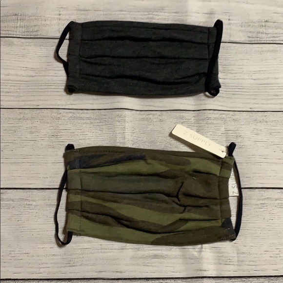 Z Supply Accessories - Z Supply Face Mask 2-Pack Camo & Gray